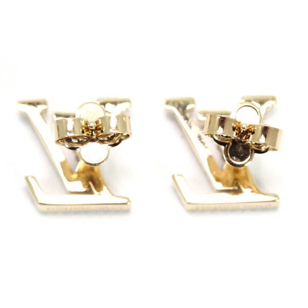 LOUIS VUITTON Gold Earrings - Picture 4 of 8